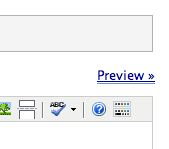 WordPress 2.3 Preview Link