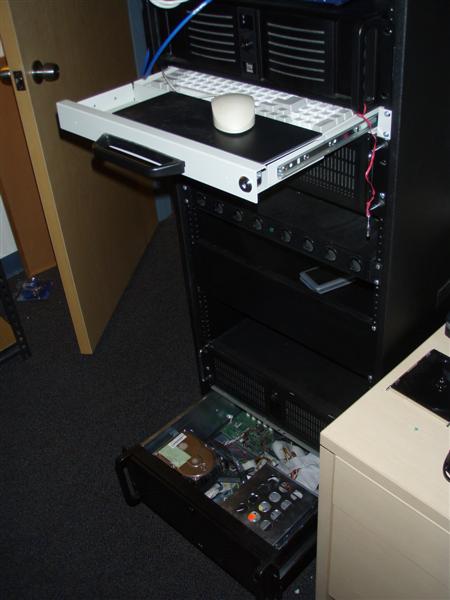 Server Cabinet Keyboard Tray