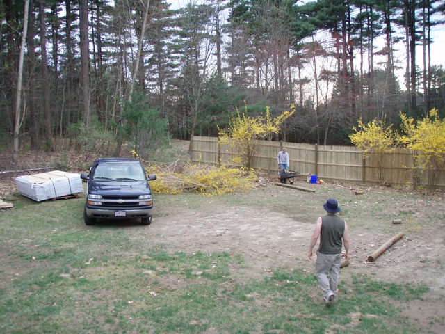 Fence building