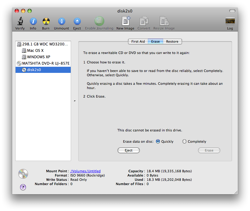 Disk Utility