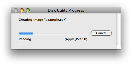 create a disk image for a mac