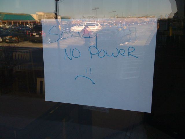Sorry, No Power :(