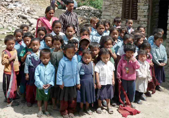 Nepali School Children