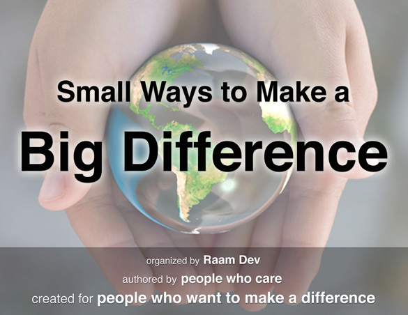 Small Ways to Make a Big Difference Cover