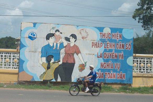 Family Billboard in Vietnam