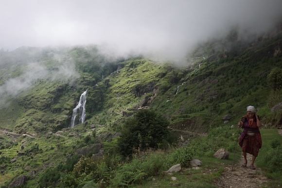 Mountains in Bhalche, Nepal