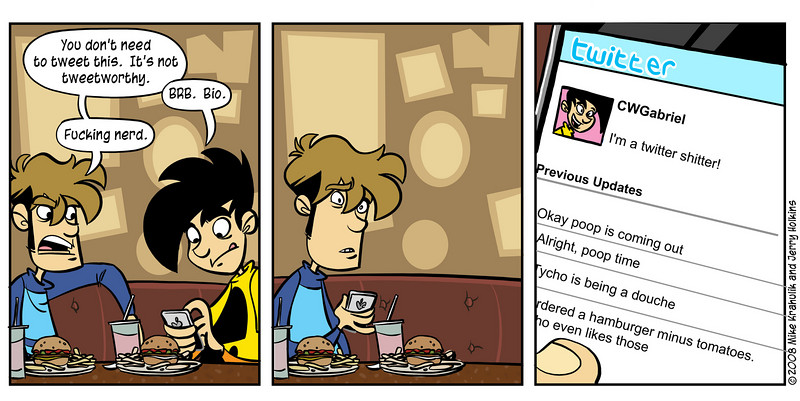 Penny Arcade Comic: Le Twittre